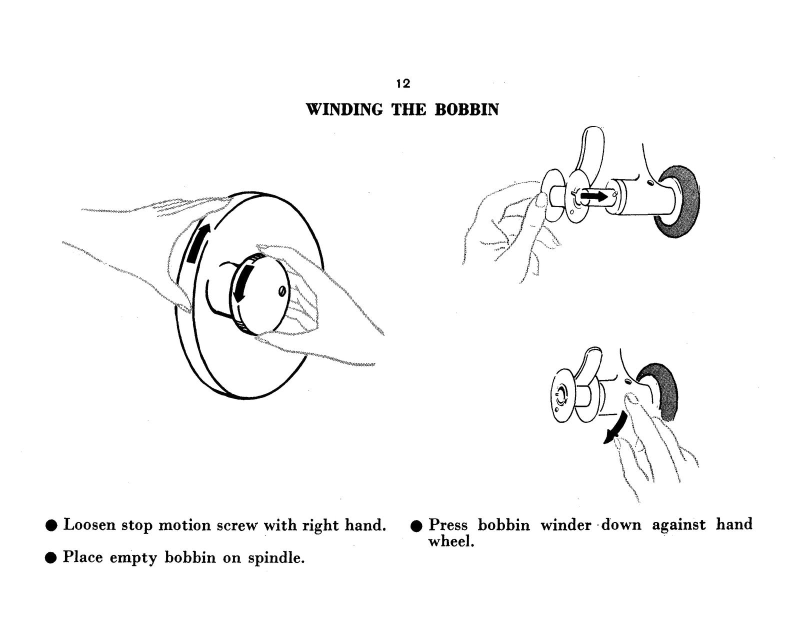 SINGER 115 Sewing Machine Instruction Manual - STEEL WIRE BOUND - TOUGH COVERS