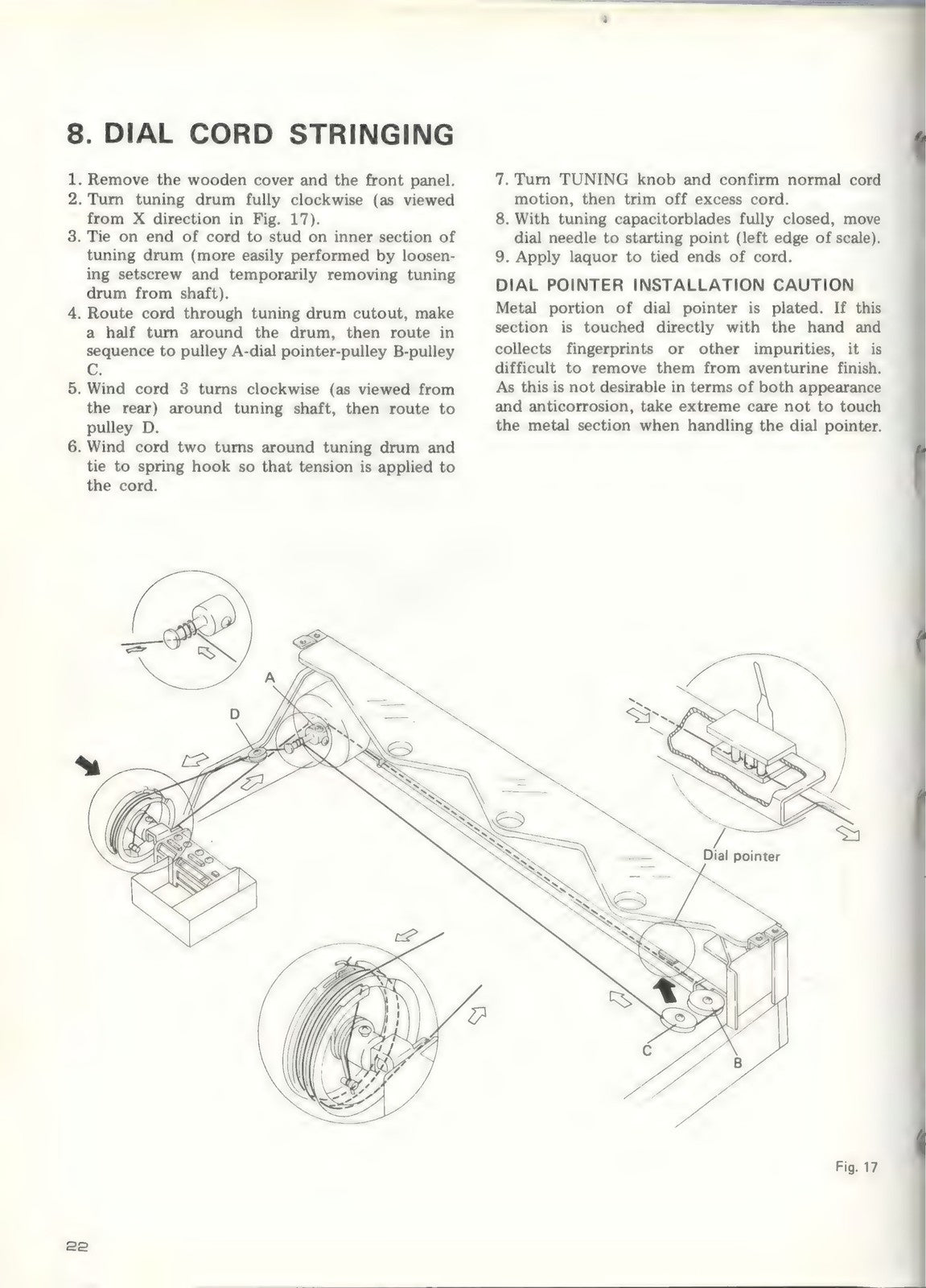 PIONEER SX-650 Stereo Receiver Service Manual - STEEL WIRE BOUND - TOUGH COVERS