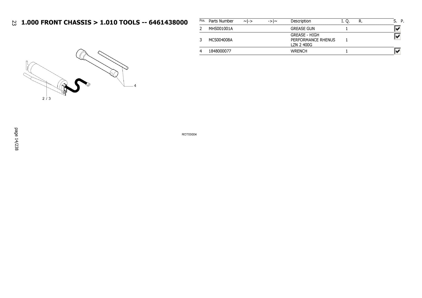 YANMAR V100 Wheel Loader Parts Catalog Manual SN YCG0V10000500103 Up - BOUND