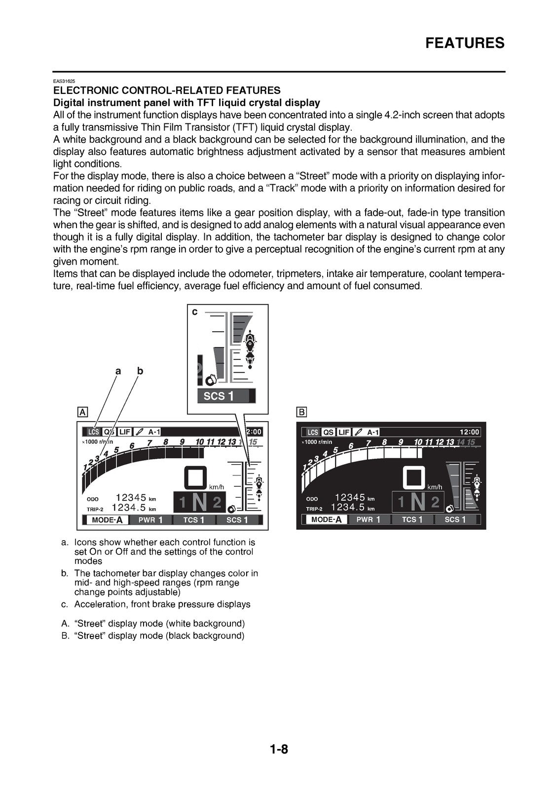 YAMAHA YZF-R1 R1M Motorcycle Service Manual 2015-2017, BOUND, COVERS, FOLDOUTS