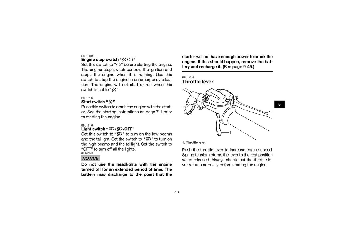 YAMAHA YFM700R ATV Owners Manual 2021 - STEEL WIRE BOUND - PROTECTIVE COVERS
