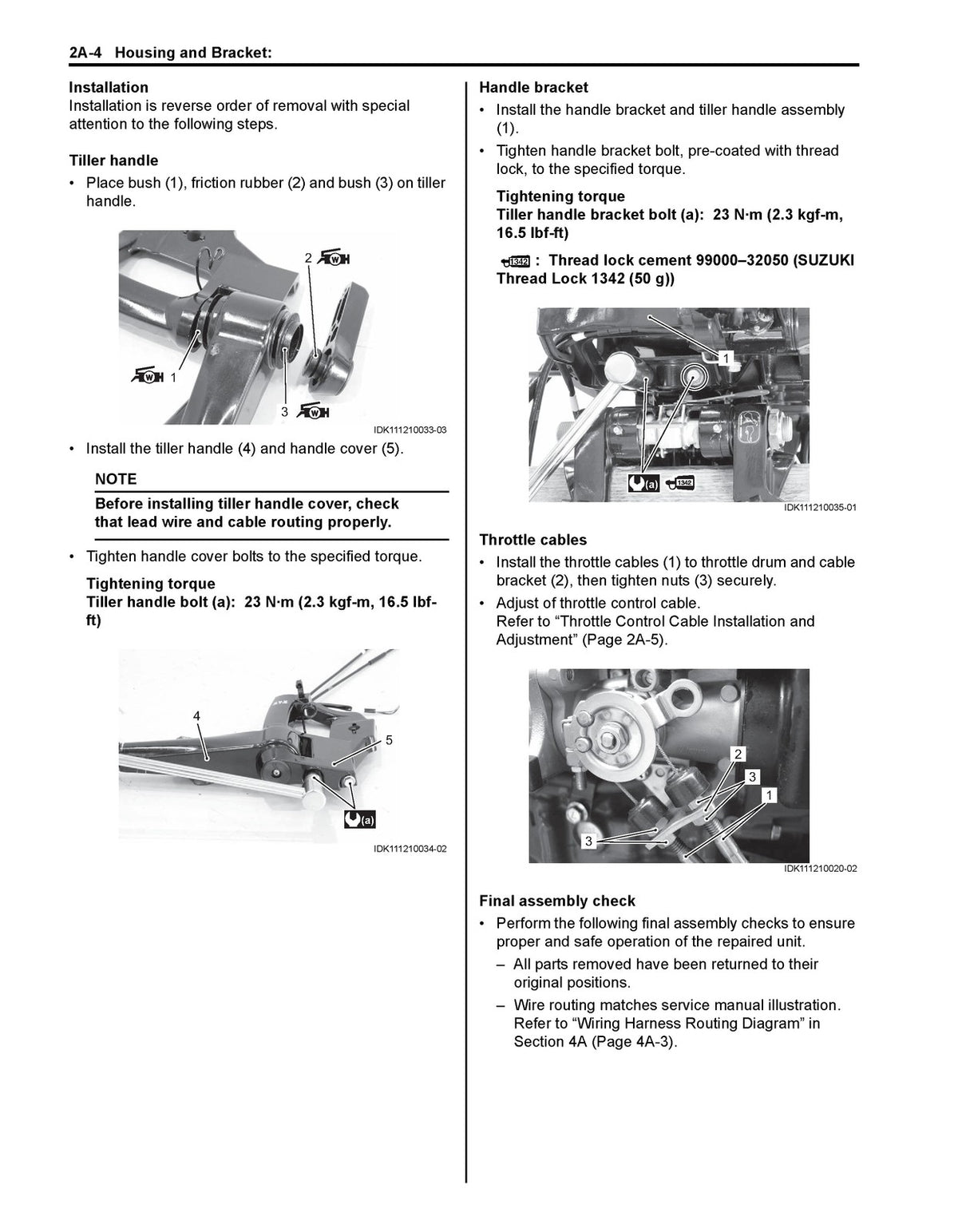 SUZUKI DF99B DF15A DF20A Outboard Motor Service Manual - WIRE BOUND - COVERS