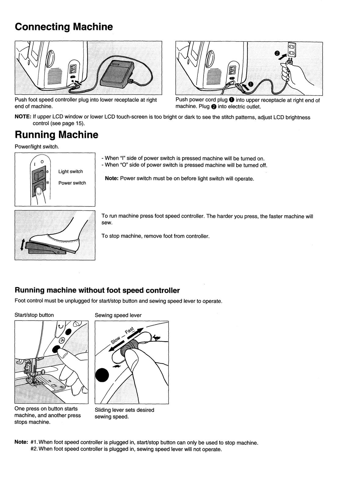 SINGER Quantum XL-100 Embroidery Machine Instruction Manual - WIRE BOUND