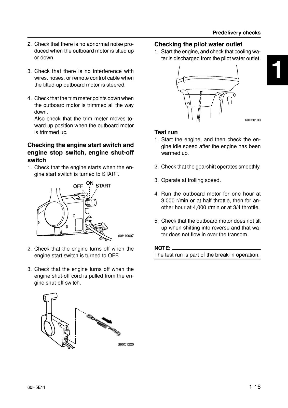 YAMAHA 200A L200A Outboard Service Manual - BOUND - COVERS - XL FOLDOUT PAGES