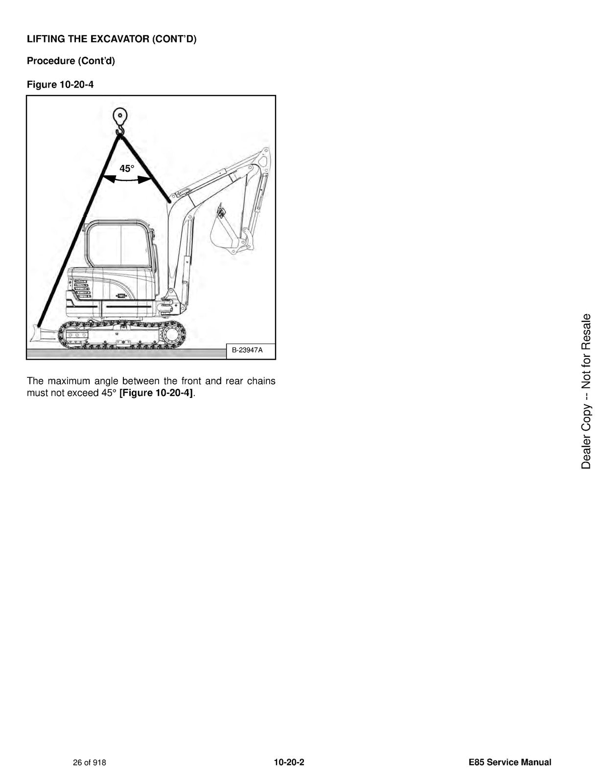 BOBCAT E85 Excavator Service Manual SN B34T11001 Up - BOUND - COVERS - FOLDOUTS