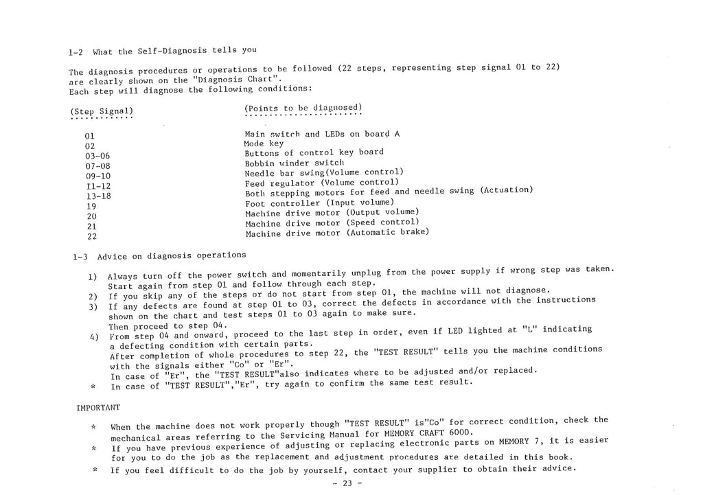 JANOME New Home Memory Craft 6000 Service Parts Manual - WIRE BOUND - COVERS