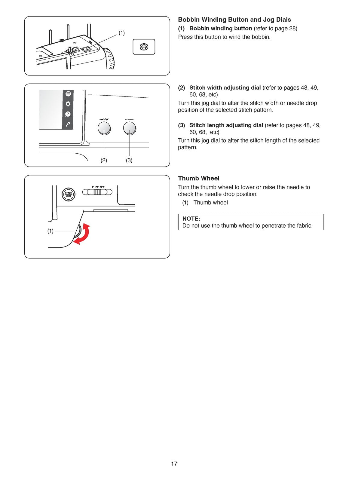 JANOME Continental M8 Professional Sewing Machine Instruction Book Manual