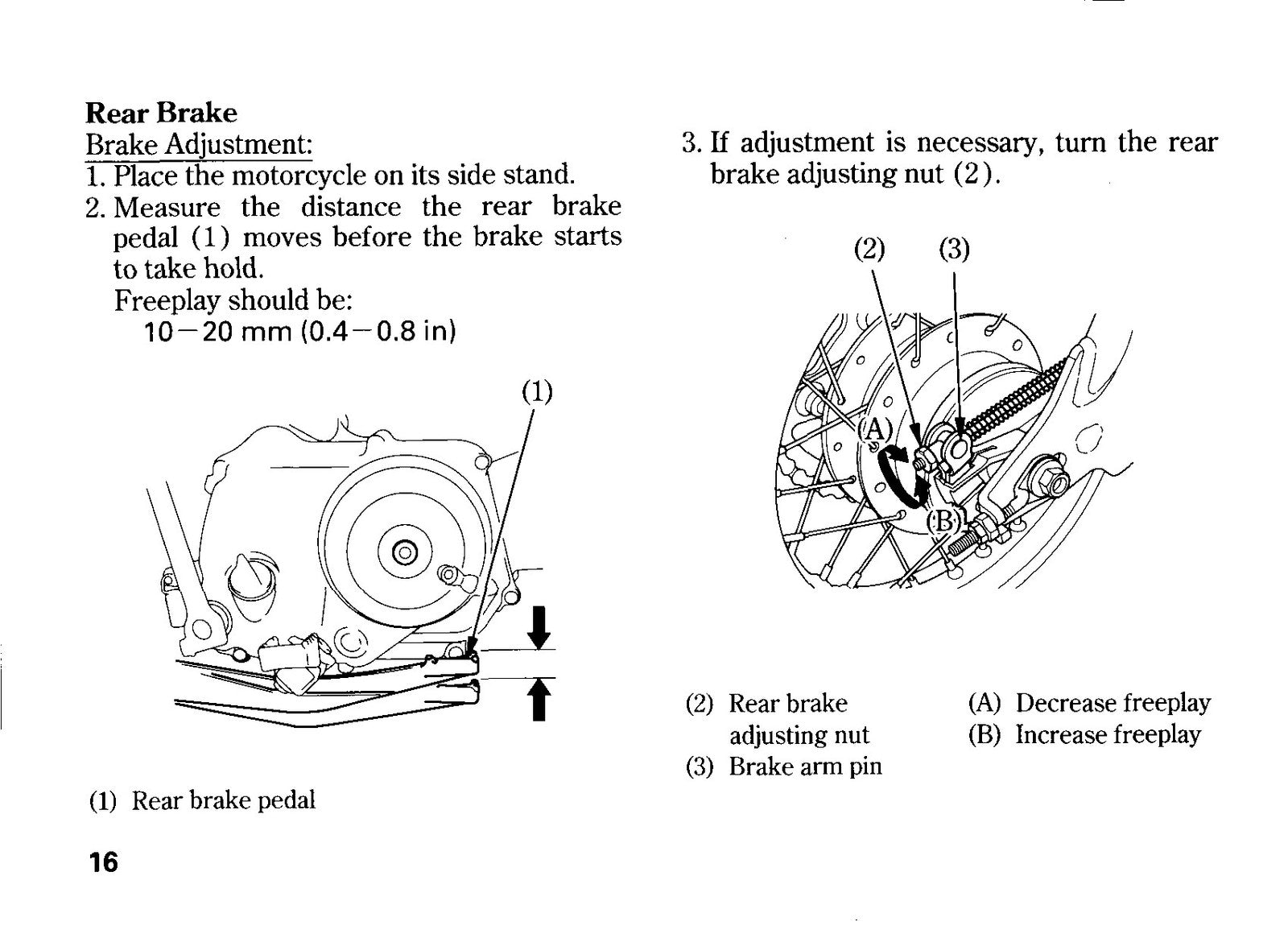HONDA CRF50F Owners Manual 2007 - STEEL WIRE BOUND - PROTECTIVE COVERS