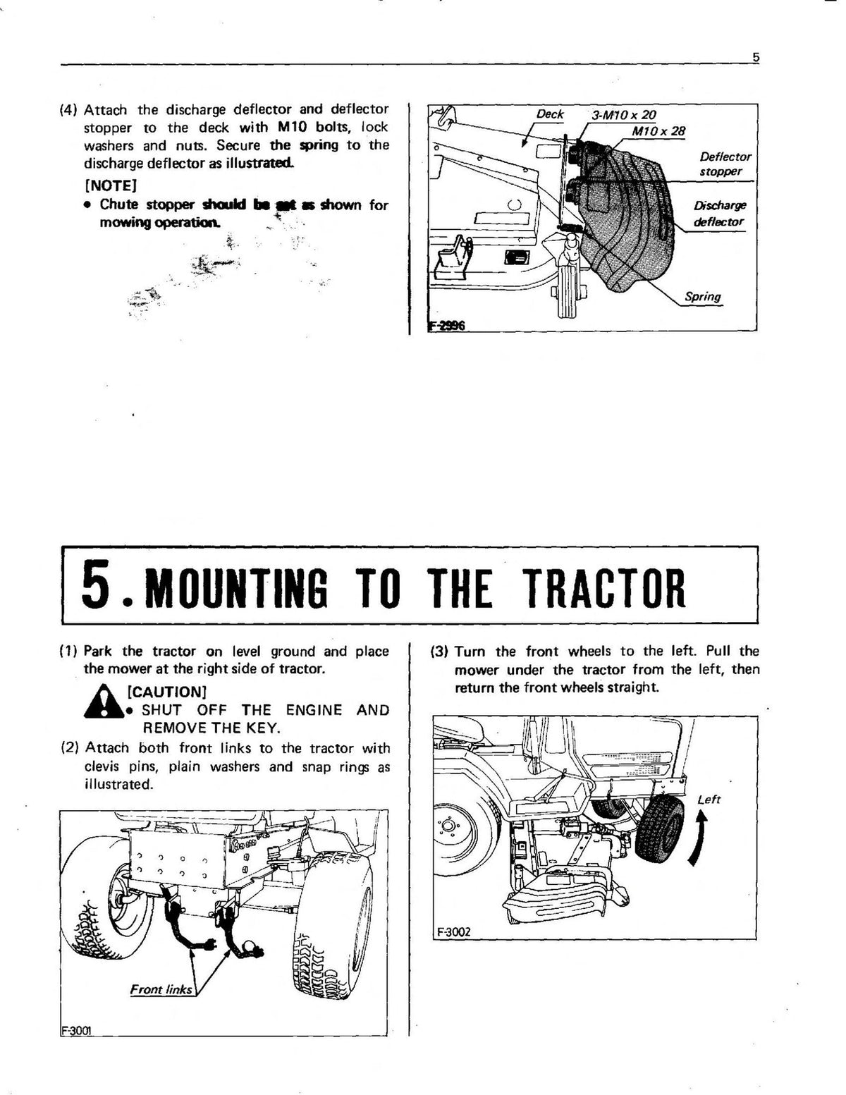 KUBOTA G42 G52 G62 RC40-G RC44-G RC48-G Parts & Operators Manual BUNDLE