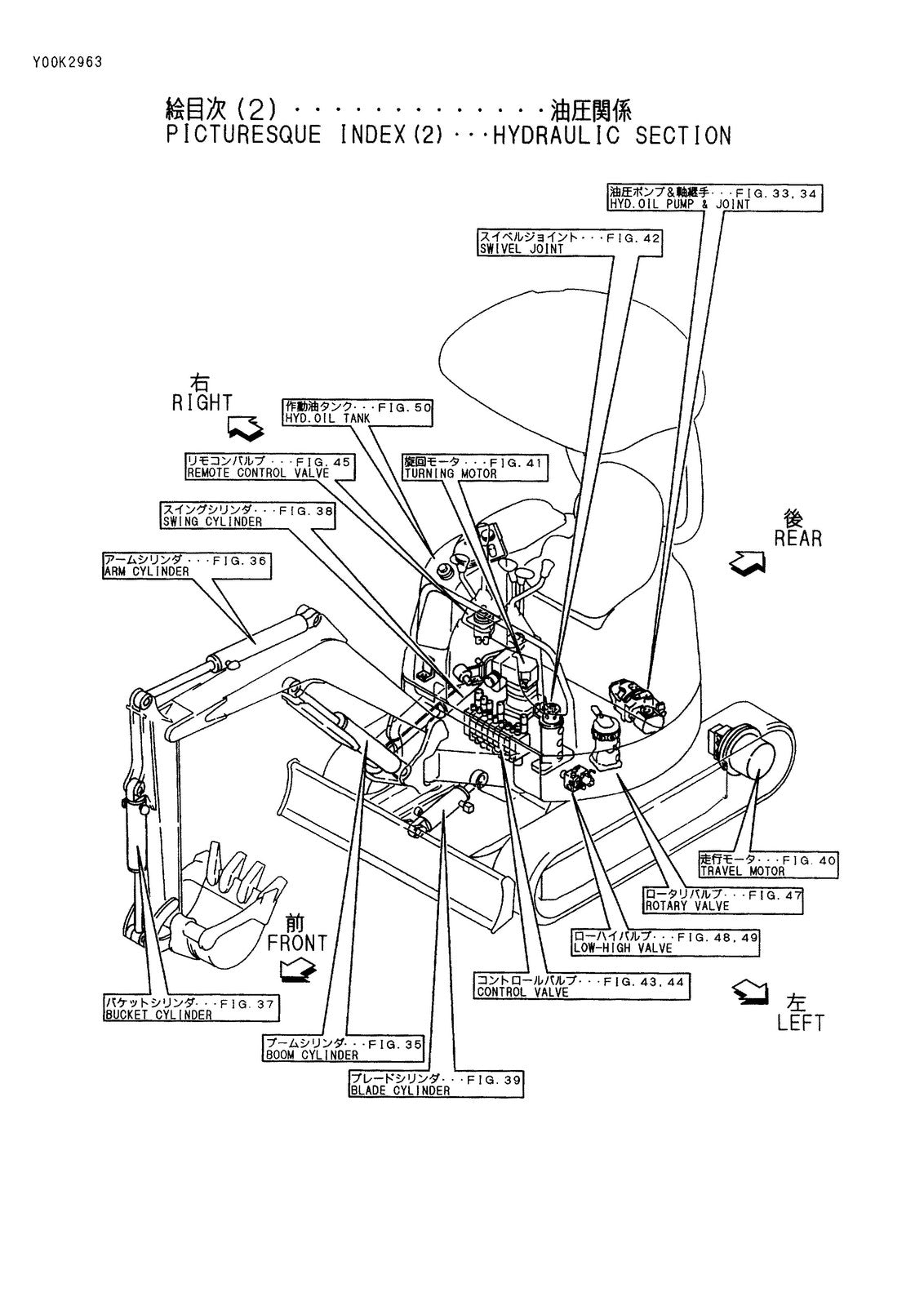 YANMAR ViO15-2 Excavator Parts Catalog Manual - BOUND - COVERS - XL FOLDOUTS