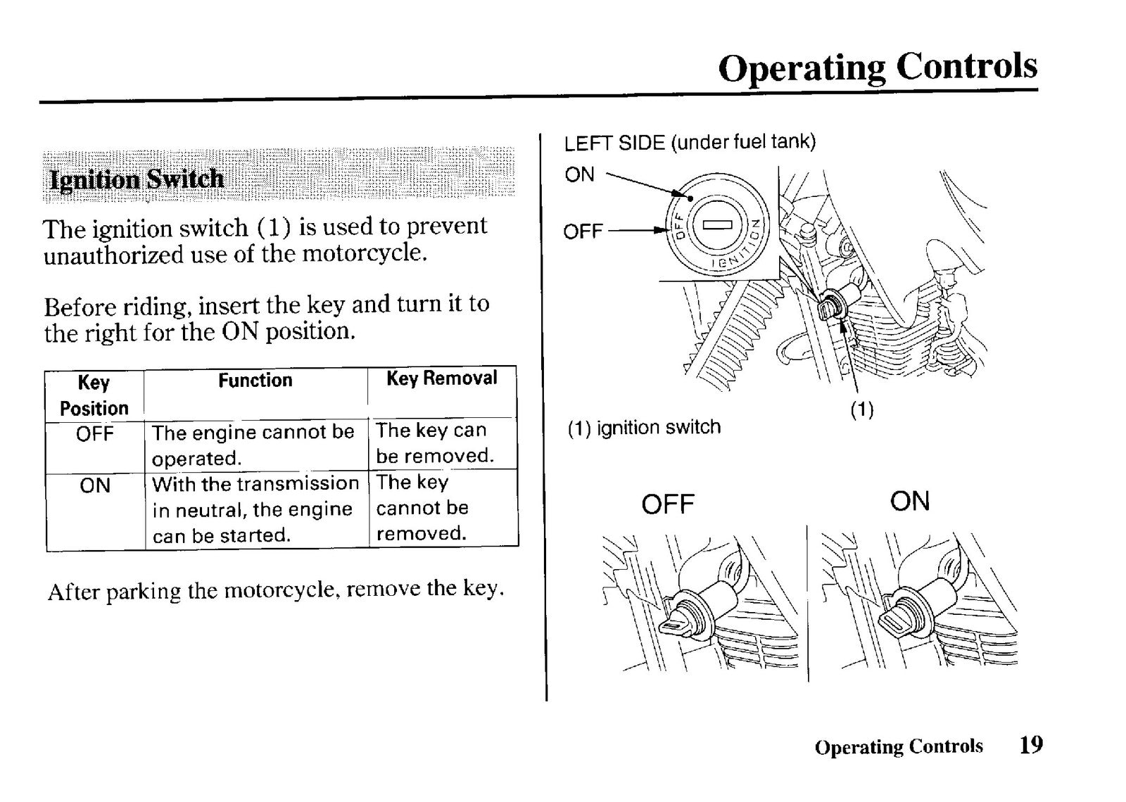 HONDA 2006 CRF80F Owners Manual - STEEL WIRE BOUND - PROTECTIVE COVERS