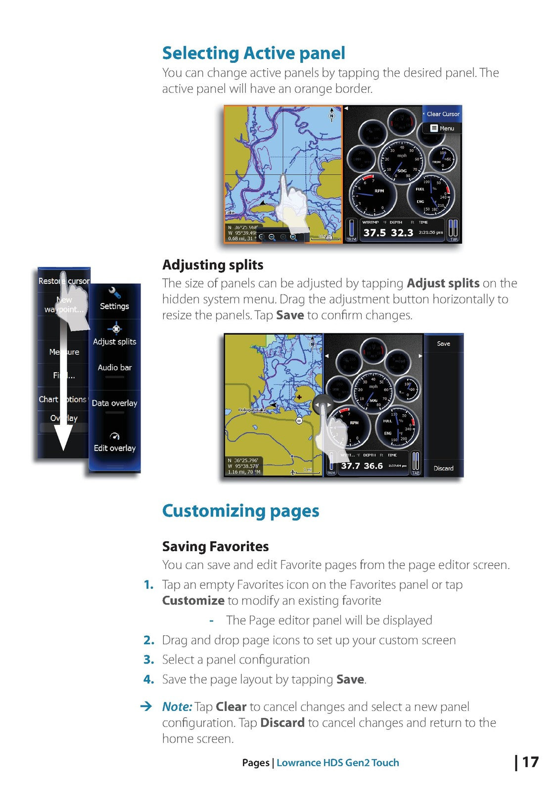 LOWRANCE HDS Gen2 Touch Operators & Installation Manual BUNDLE - WIRE BOUND