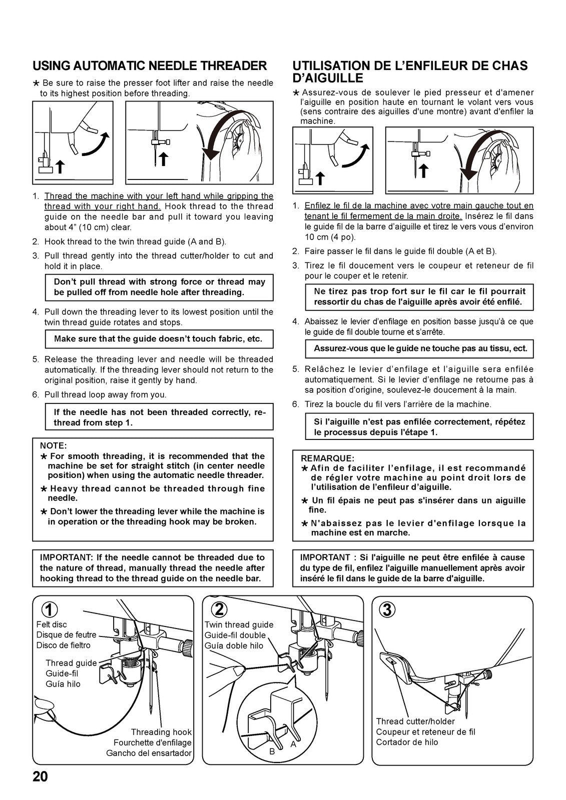SINGER ONE ONE PLUS Sewing Machine Operators Manual BUNDLE - WIRE BOUND - COVERS