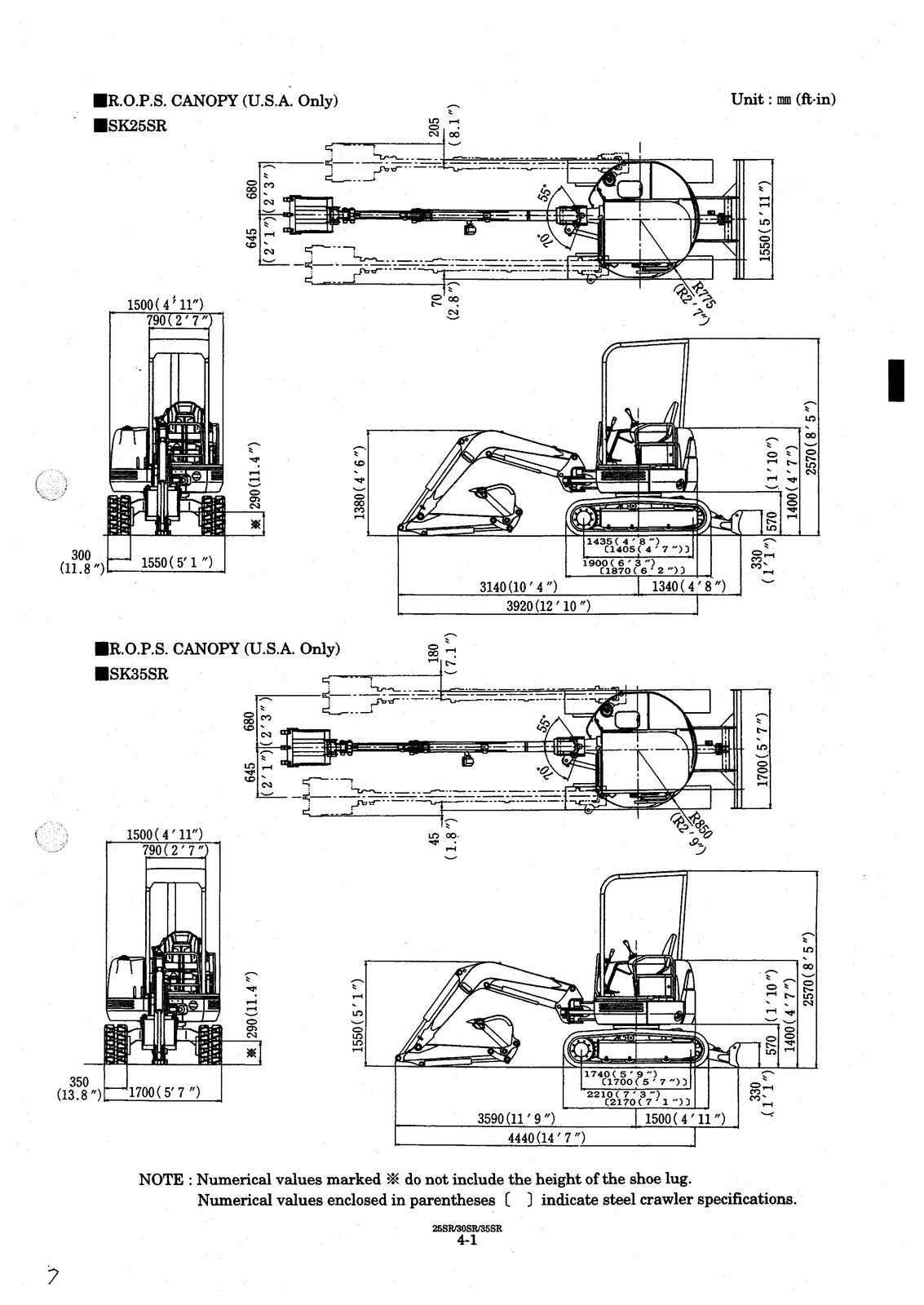 KOBELCO SK25SR SK30SR SK35SR Mini Excavator Workshop Manual - WIRE BOUND, COVERS