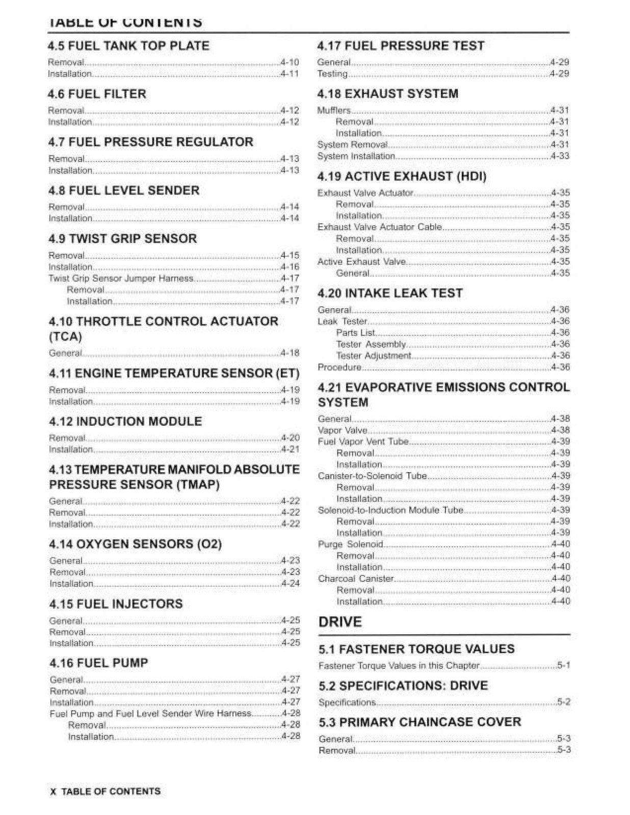 HARLEY-DAVIDSON Electra Glide Ultra Limited 2012 Touring Service Manual