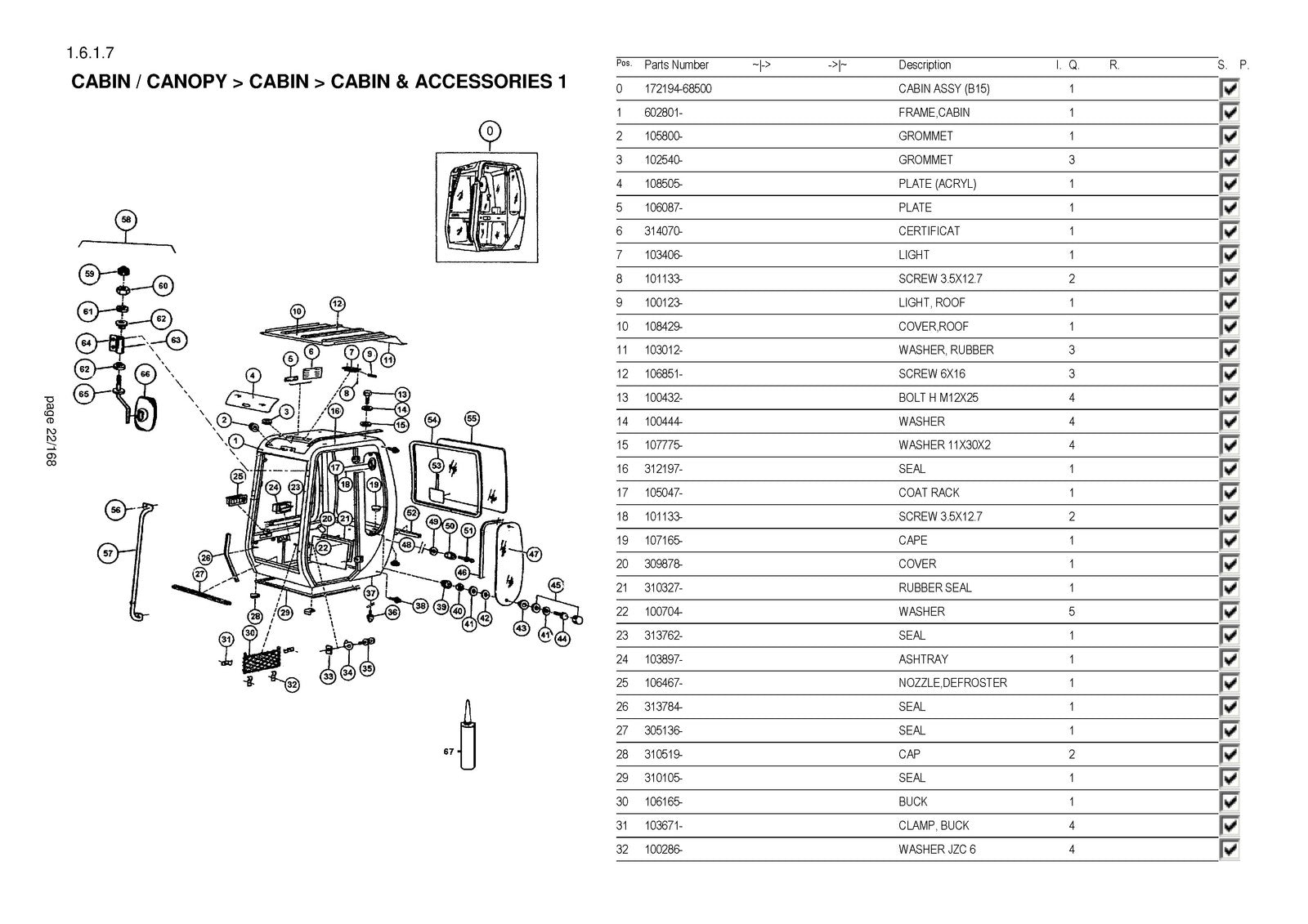 YANMAR B15 Mini Excavator Parts Catalog Manual - STEEL WIRE BOUND - TOUGH COVERS