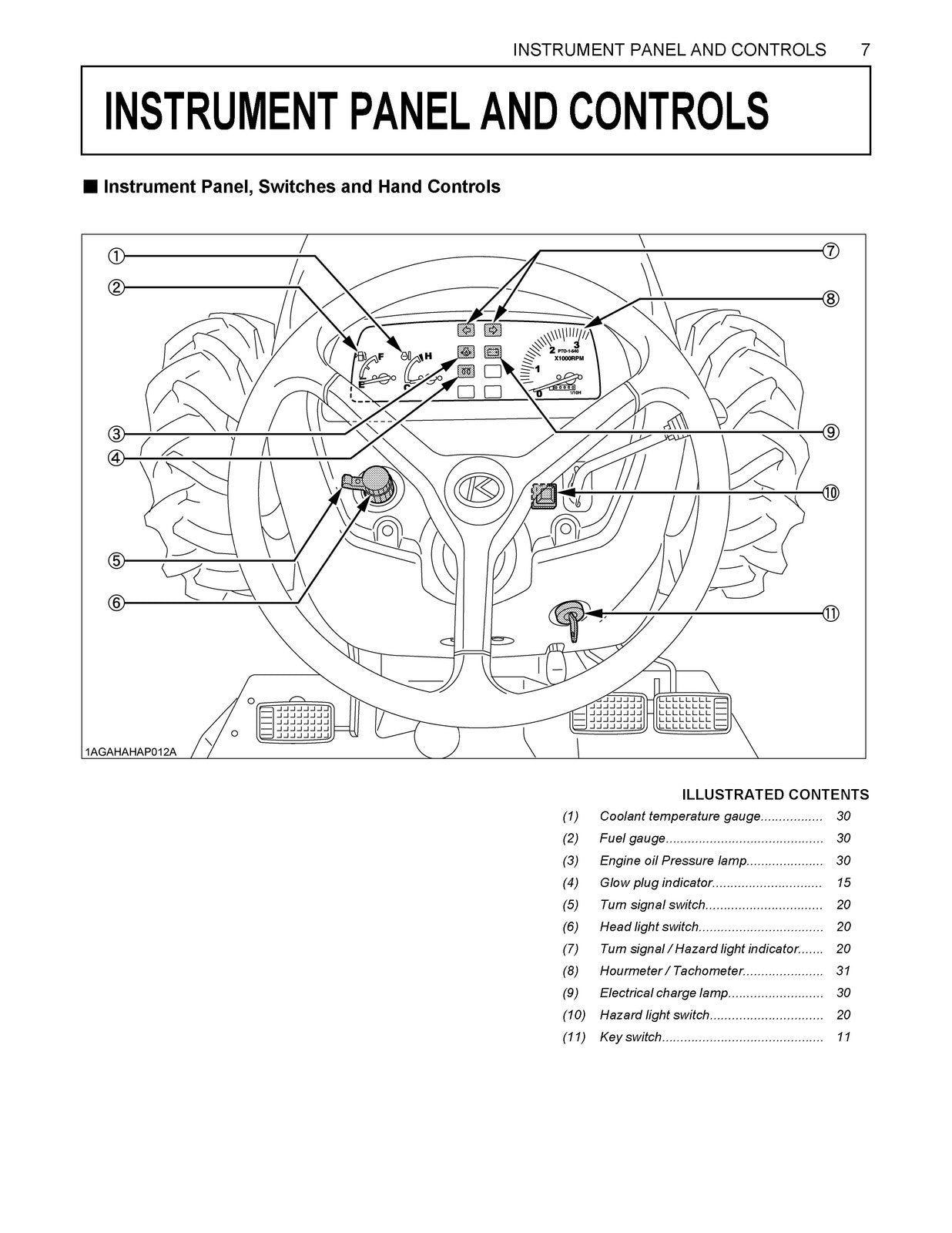 KUBOTA MX4700 MX5100 Tractor Operators Manual - STEEL WIRE BOUND - TOUGH COVERS