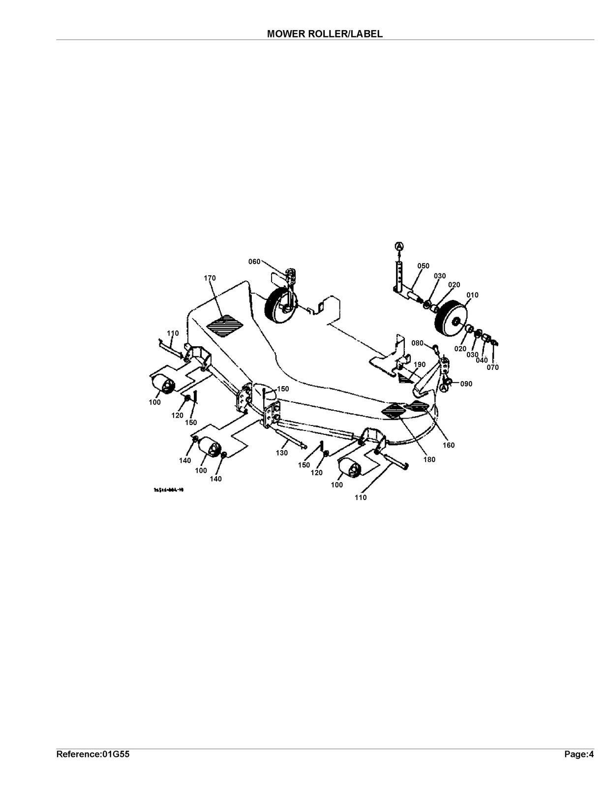 KUBOTA RC44LT-17 Parts Manual - STEEL WIRE BOUND - PROTECTIVE COVERS