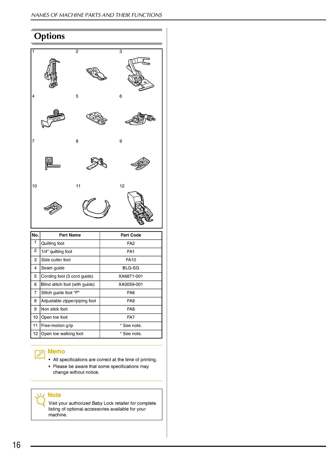 BABY LOCK Espire BLSR Sewing Machine Instruction Manual - WIRE BOUND - COVERS