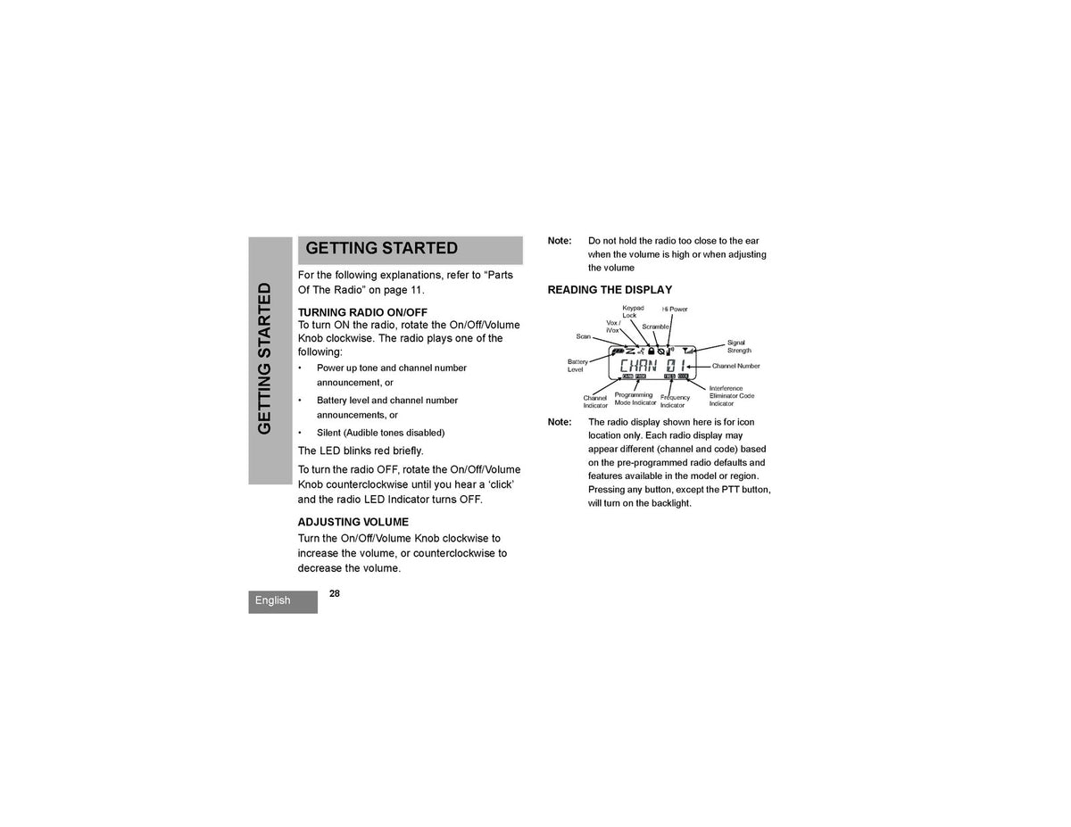 MOTOROLA RMU2080d Two-Way Radio User Guide Manual - WIRE BOUND - TOUGH COVERS
