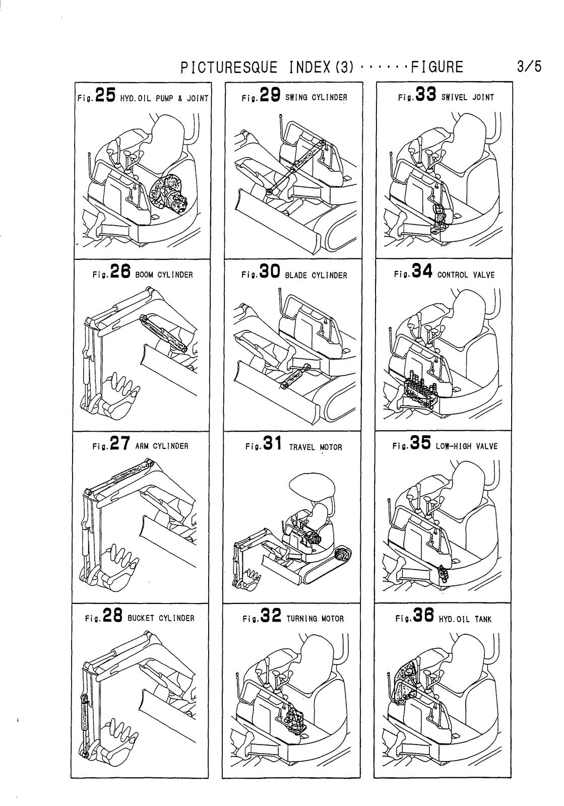 YANMAR ViO15 Excavator Parts Catalog Manual 1998 - WIRE BOUND - TOUGH COVERS