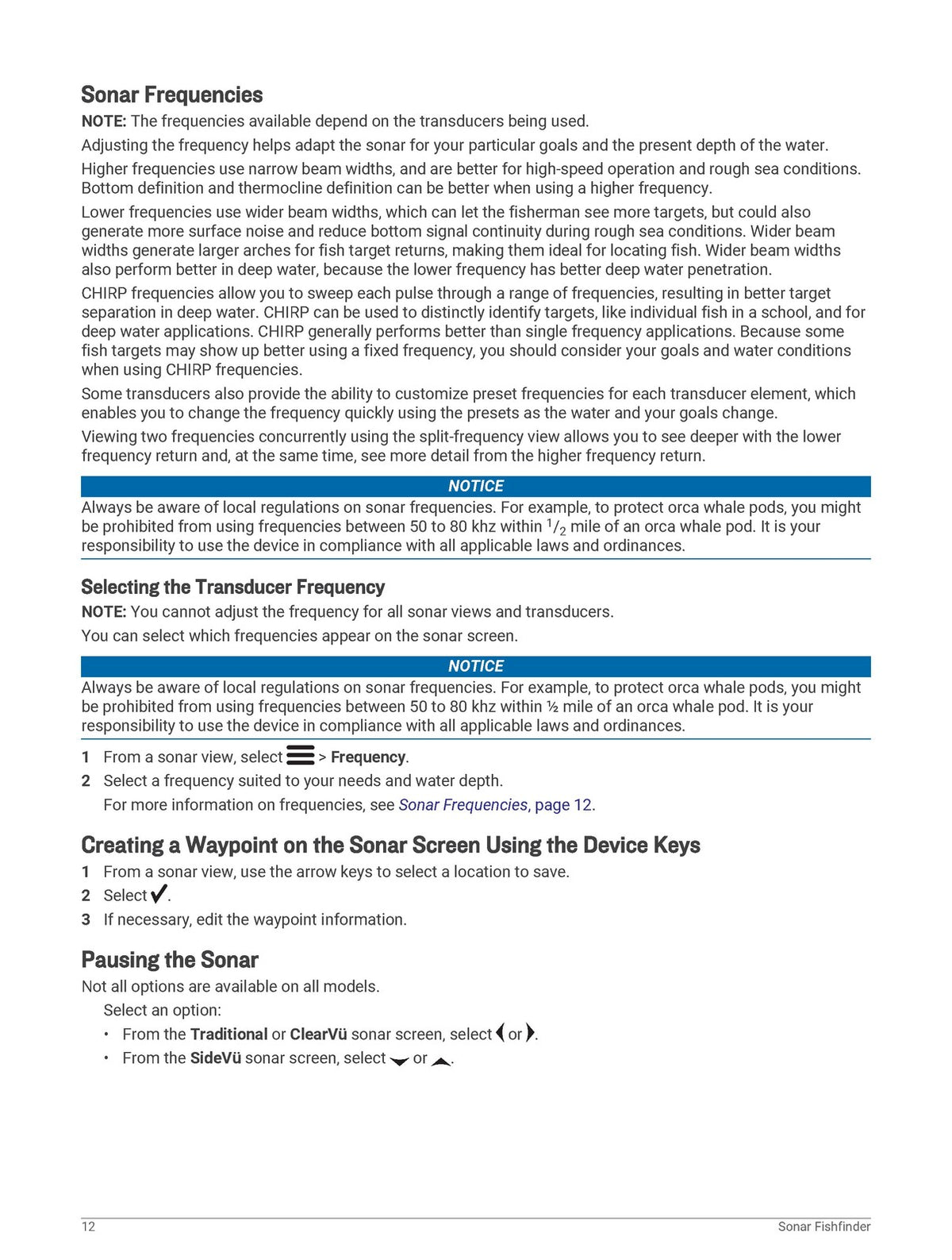GARMIN STRIKER & STRIKER PLUS 4CV 5CV 7SV 7CV 9SV Operators Manuals BUNDLE