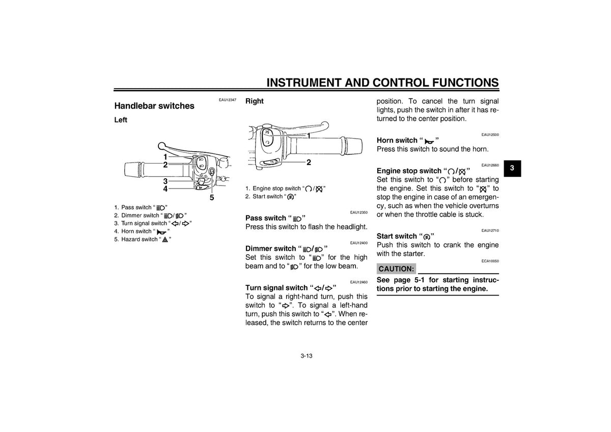 YAMAHA FZ6-NAHG Owners Manual 2007 - STEEL WIRE BOUND - PROTECTIVE COVERS