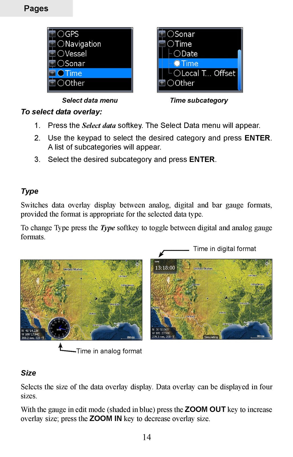 LOWRANCE HDS-5 HDS-7 Fish Finding Sonar And GPS Operations Manual - WIRE BOUND