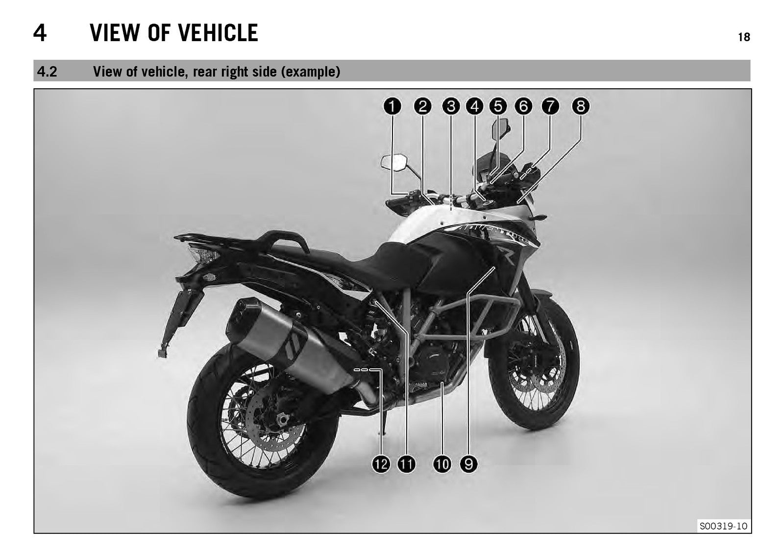 KTM 1190 Adventure R Owners Manual 2013 - STEEL WIRE BOUND - PROTECTIVE COVERS
