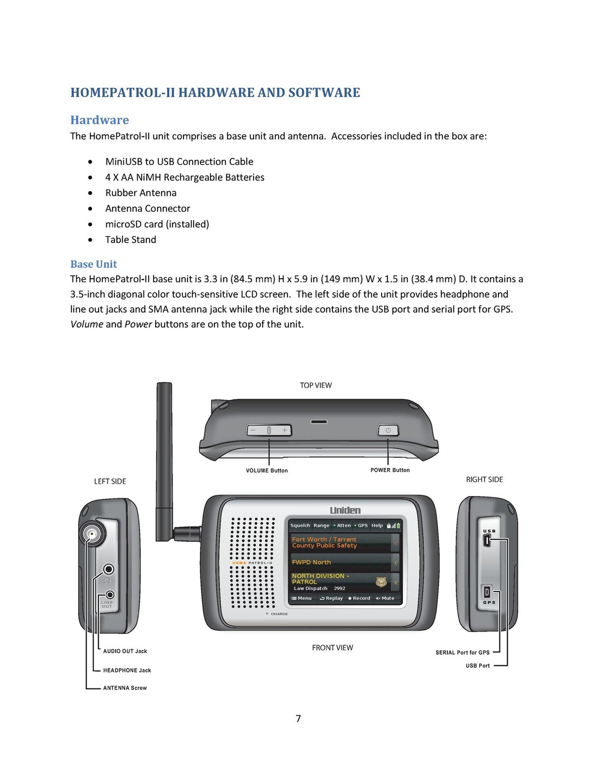 UNIDEN HOMEPATROL-1 HOMEPATROL II Scanner Operators Manual BUNDLE - WIRE BOUND