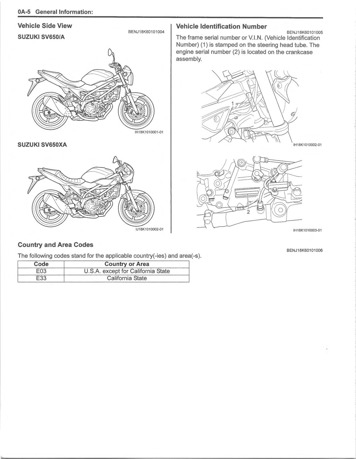 SUZUKI SV650 Motorcycle Service Manual 2017-2019 - WIRE BOUND - TOUGH COVERS