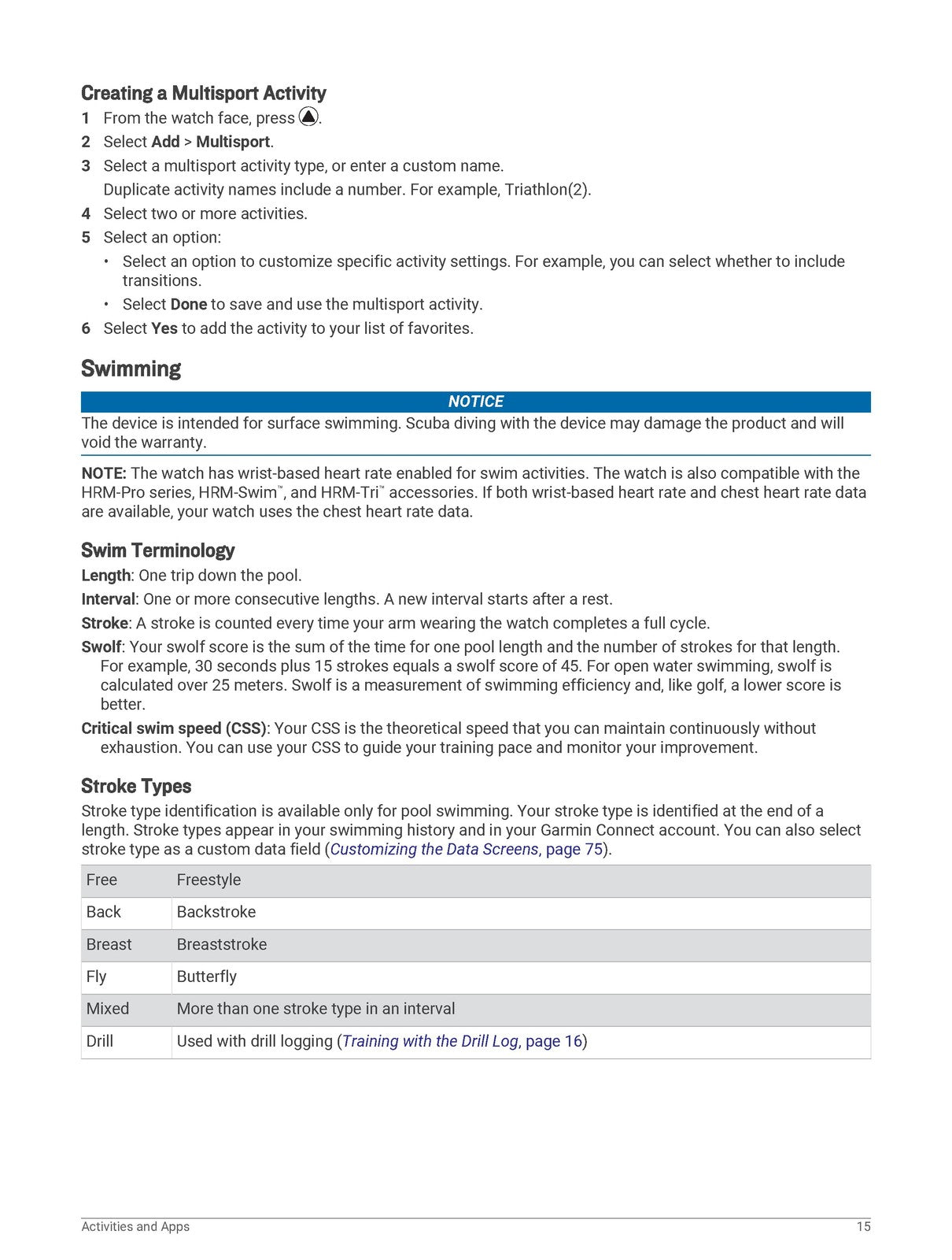 GARMIN Enduro Owners Manual - STEEL WIRE BOUND - PROTECTIVE COVERS