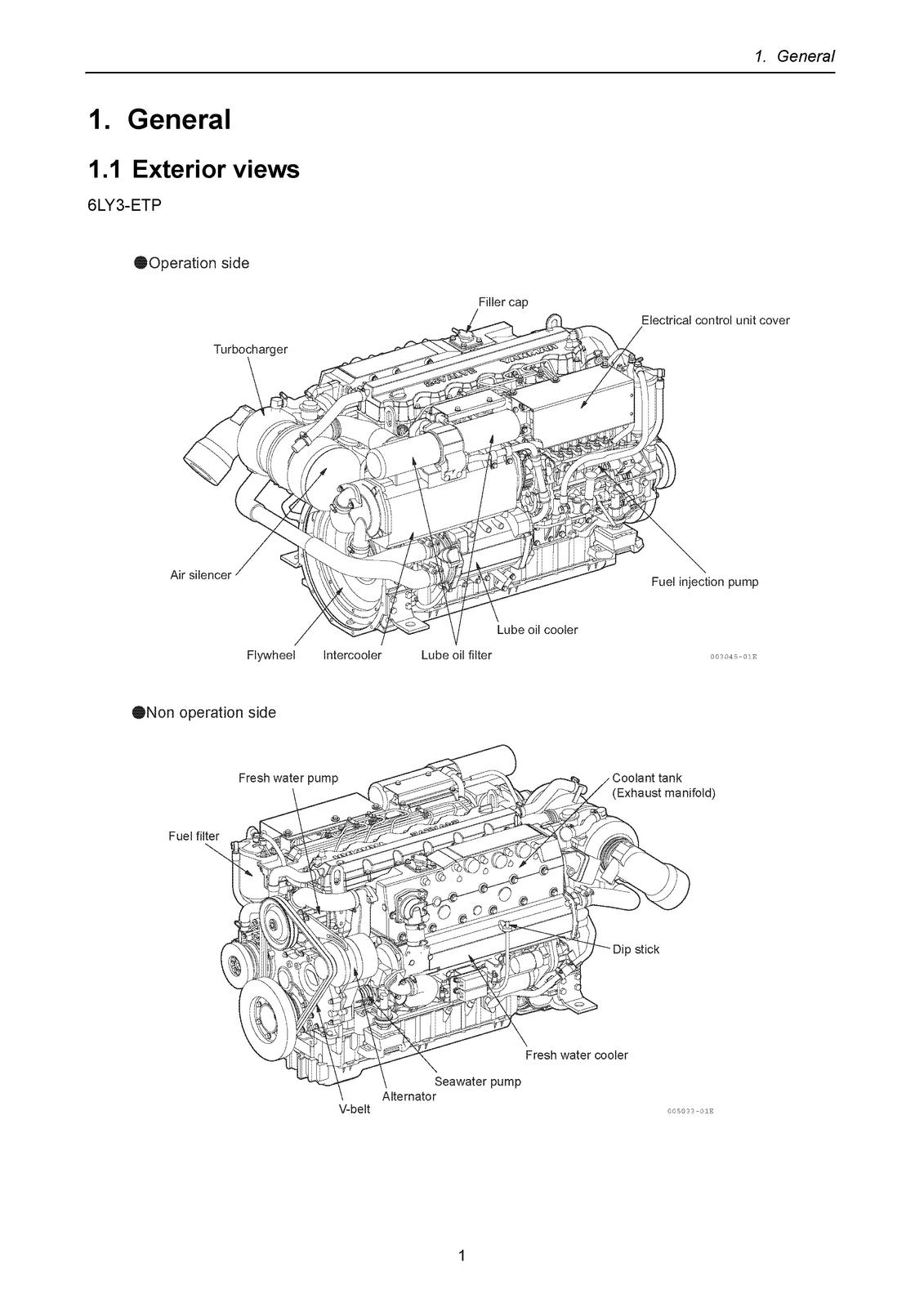 YANMAR Marine Engine 6LY3-ETP 6LY3-STP 6LY3-UTP Workshop Service Manual