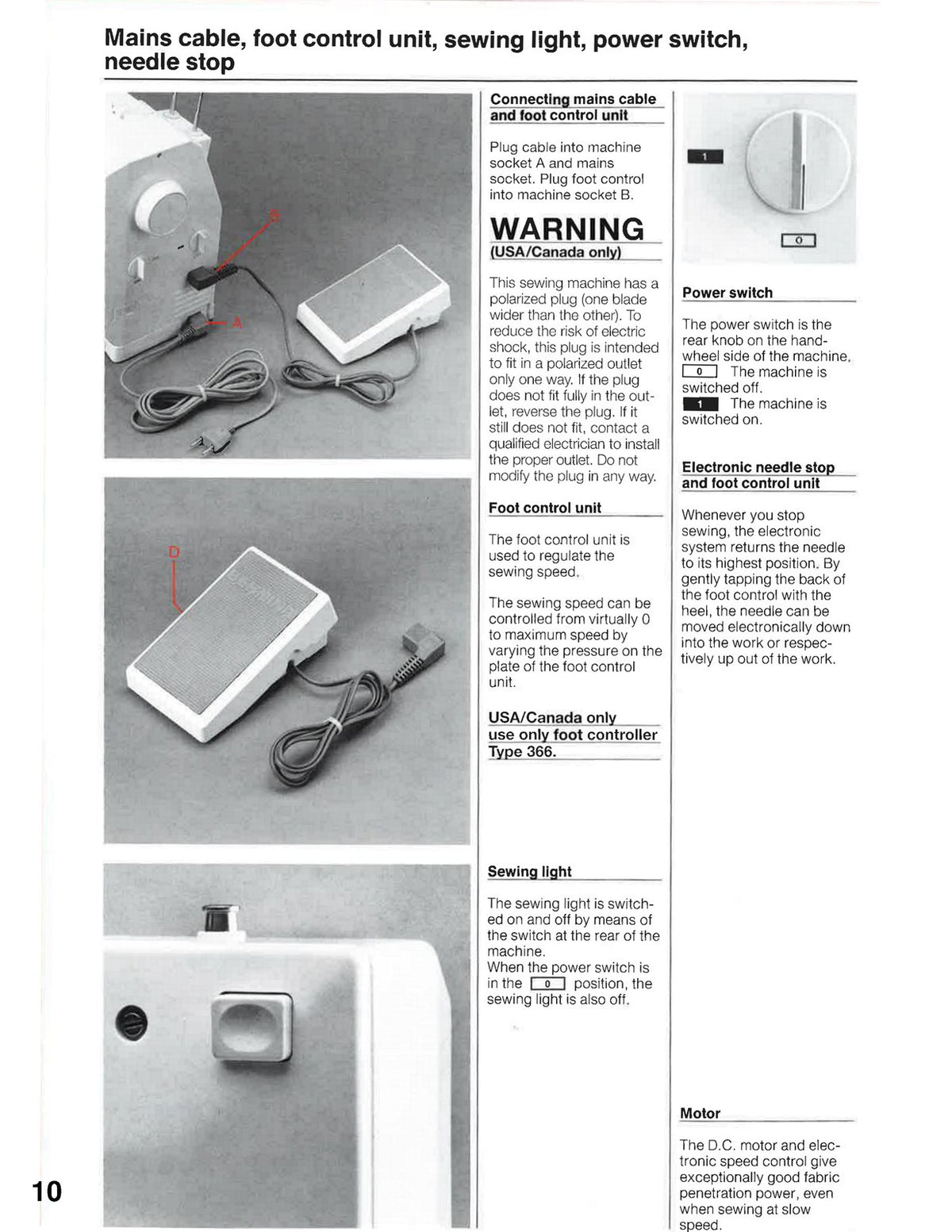 BERNINA 1090S 1090 Operators Manual BUNDLE - STEEL WIRE BOUND - TOUGH COVERS
