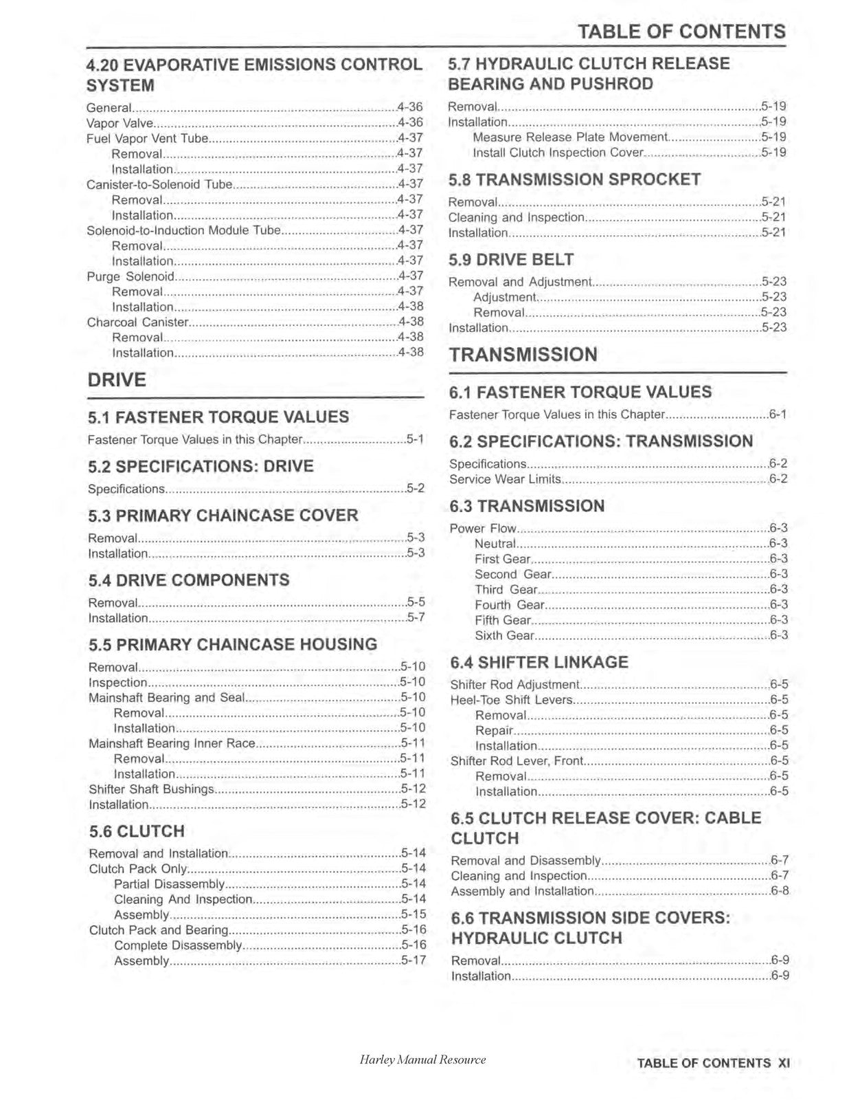 HARLEY-DAVIDSON FLHR FLHX FLHXS FLHTK FLHTCU Touring Service Manual 2014