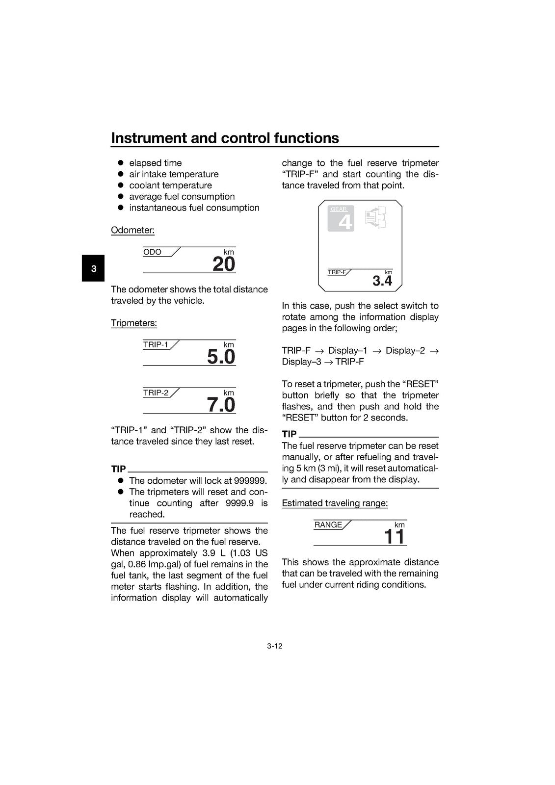 YAMAHA XT1200Z Super Tenere ABS Owners Manual 2019 - WIRE BOUND - TOUGH COVERS