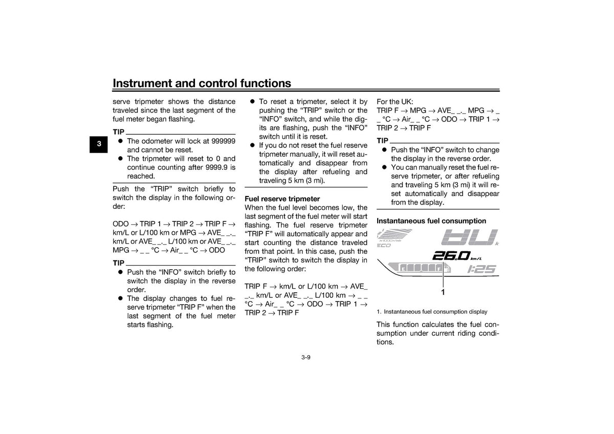 YAMAHA Tracer 7 MTT690 MTT690-U Motorcycle Owners Manual 2022 - WIRE BOUND