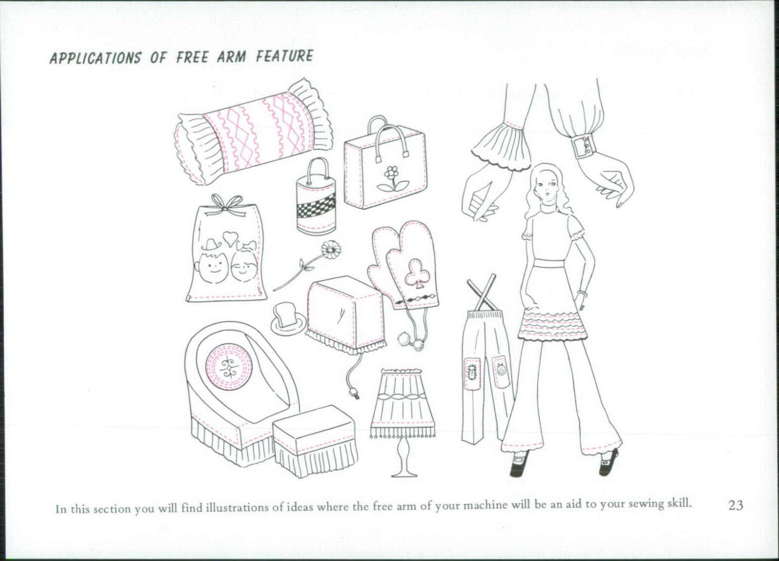 NEW HOME 609 Sewing Machine Instruction Manual - STEEL WIRE BOUND - TOUGH COVERS