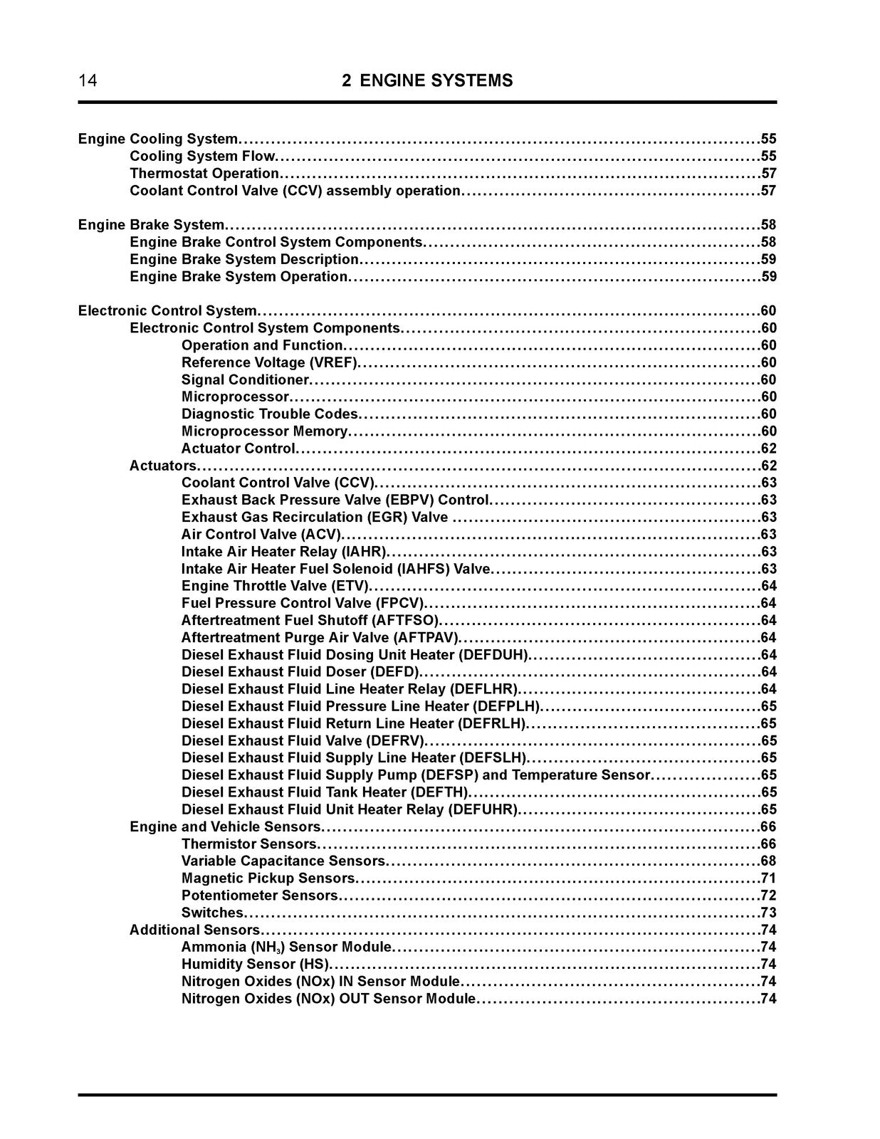 INTERNATIONAL N13 EPA10 SCR Diagnostic Manual 2015 - WIRE BOUND - TOUGH COVERS