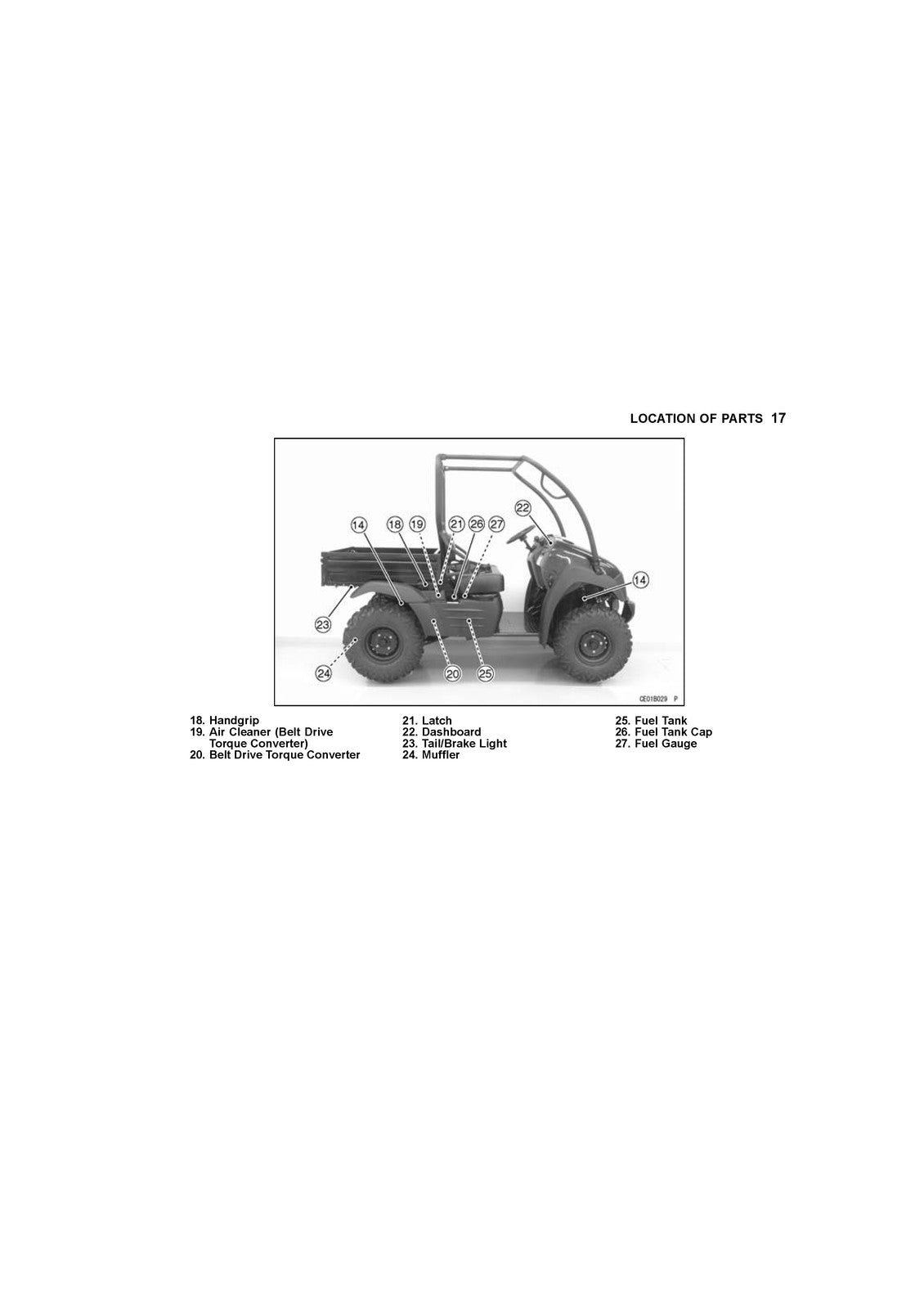 KAWASAKI Mule 610 4x4 XC Camo Utility Vehicle Owners Manual 2014 - WIRE BOUND