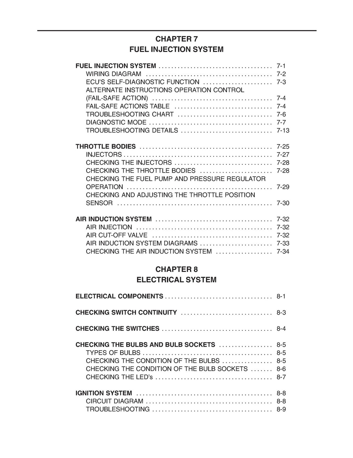 YAMAHA FZ6-SS FZ6-SSC Service Manual 2003 - BOUND - COVERS - XL FOLDOUT PAGES
