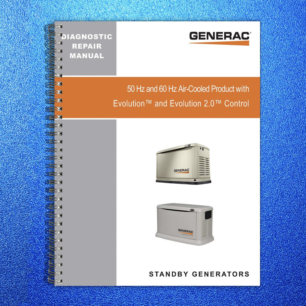 GENERAC Evolution Nexus Synergy 15kW 18kW 20kW EcoGen Service Manual BUNDLE