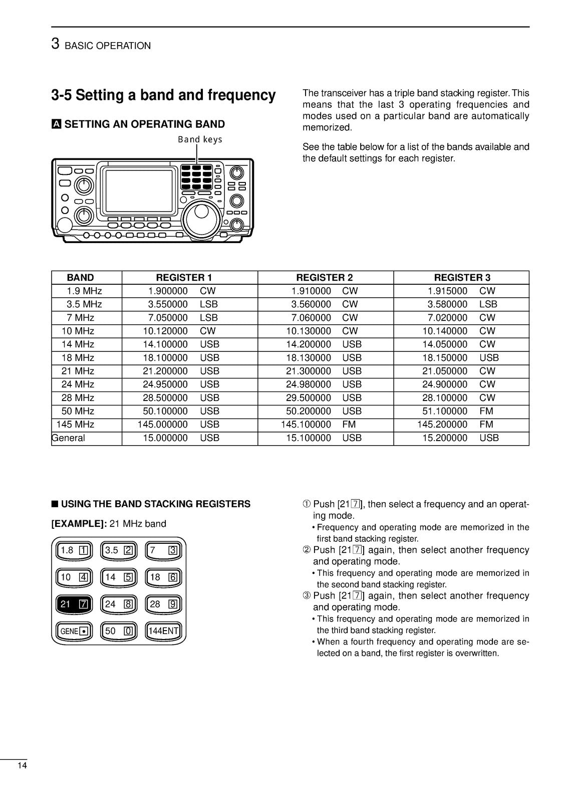 ICOM IC-746 VHF HF All Mode Transceiver Instruction Manual - WIRE BOUND - COVERS