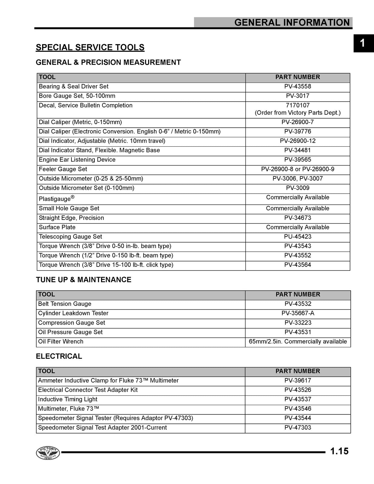VICTORY Vegas Kingpin Motorcycle Service Manual 2007 - BOUND - COVERS - FOLDOUTS