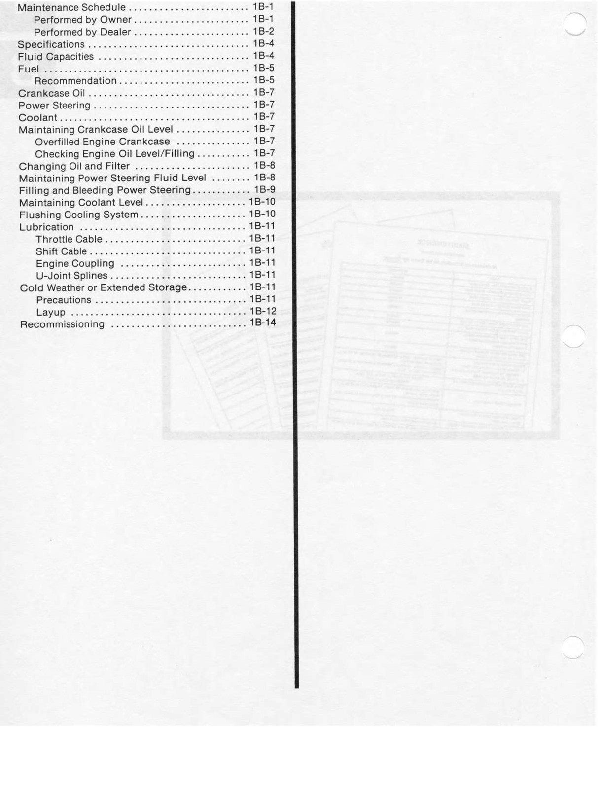 MERCURY MERCRUISER GM V-6 229 262 MCM 185R 185MR 205MR Service Manual 1994