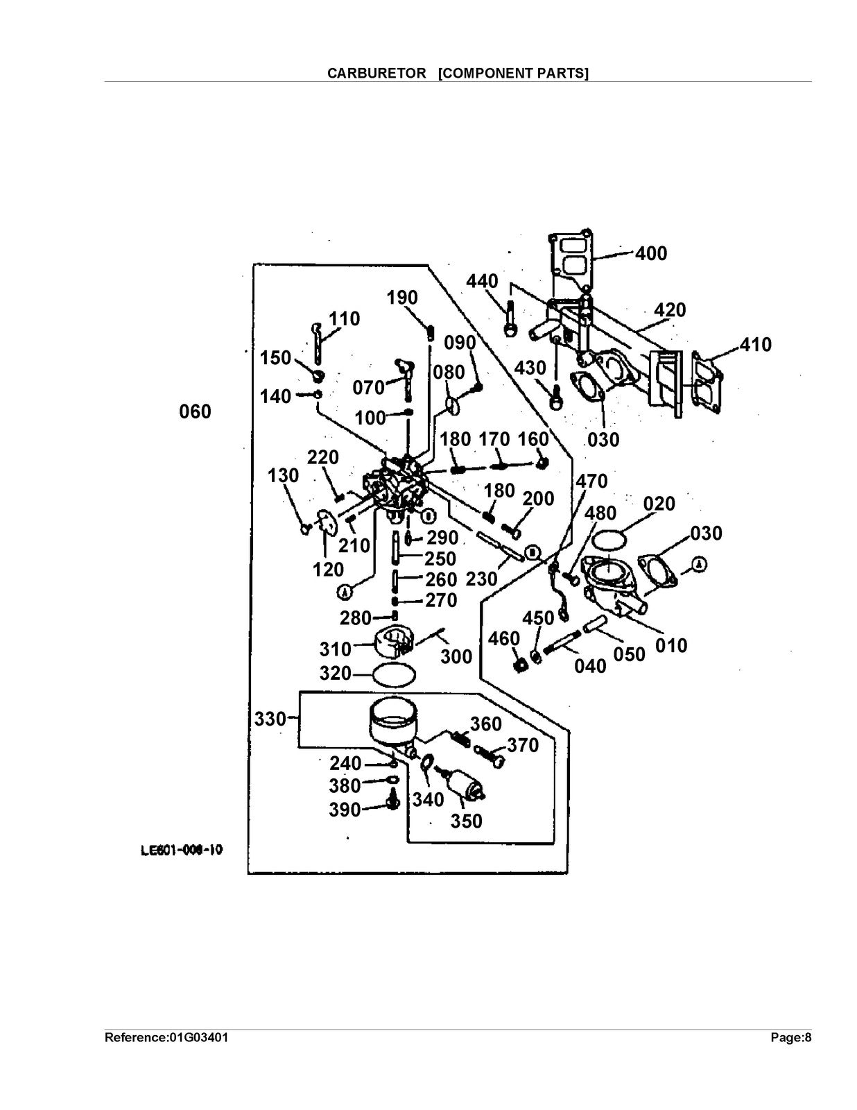 KUBOTA TG1860G Parts Manual - STEEL WIRE BOUND - PROTECTIVE COVERS