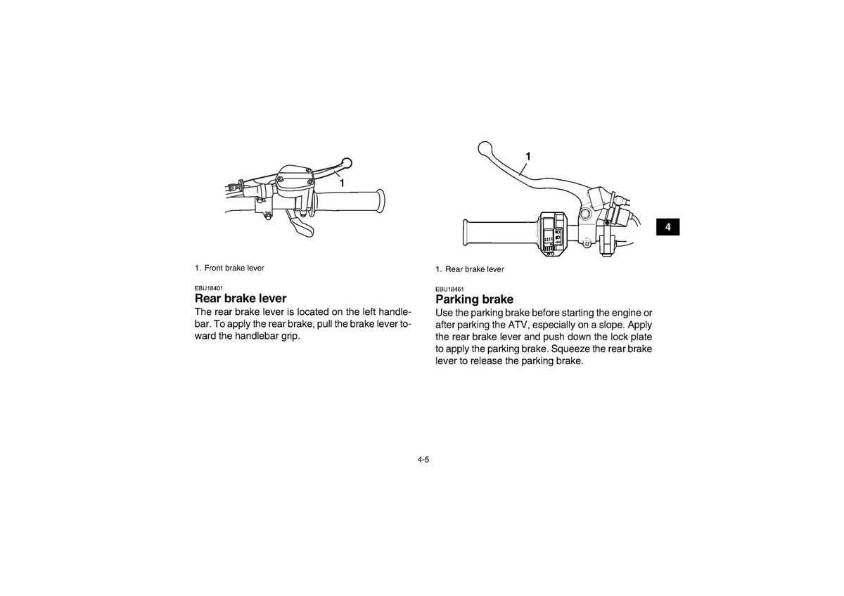 YAMAHA YFM125GD Grizzly 125 ATV Owners Manual 2012 - WIRE BOUND - TOUGH COVERS