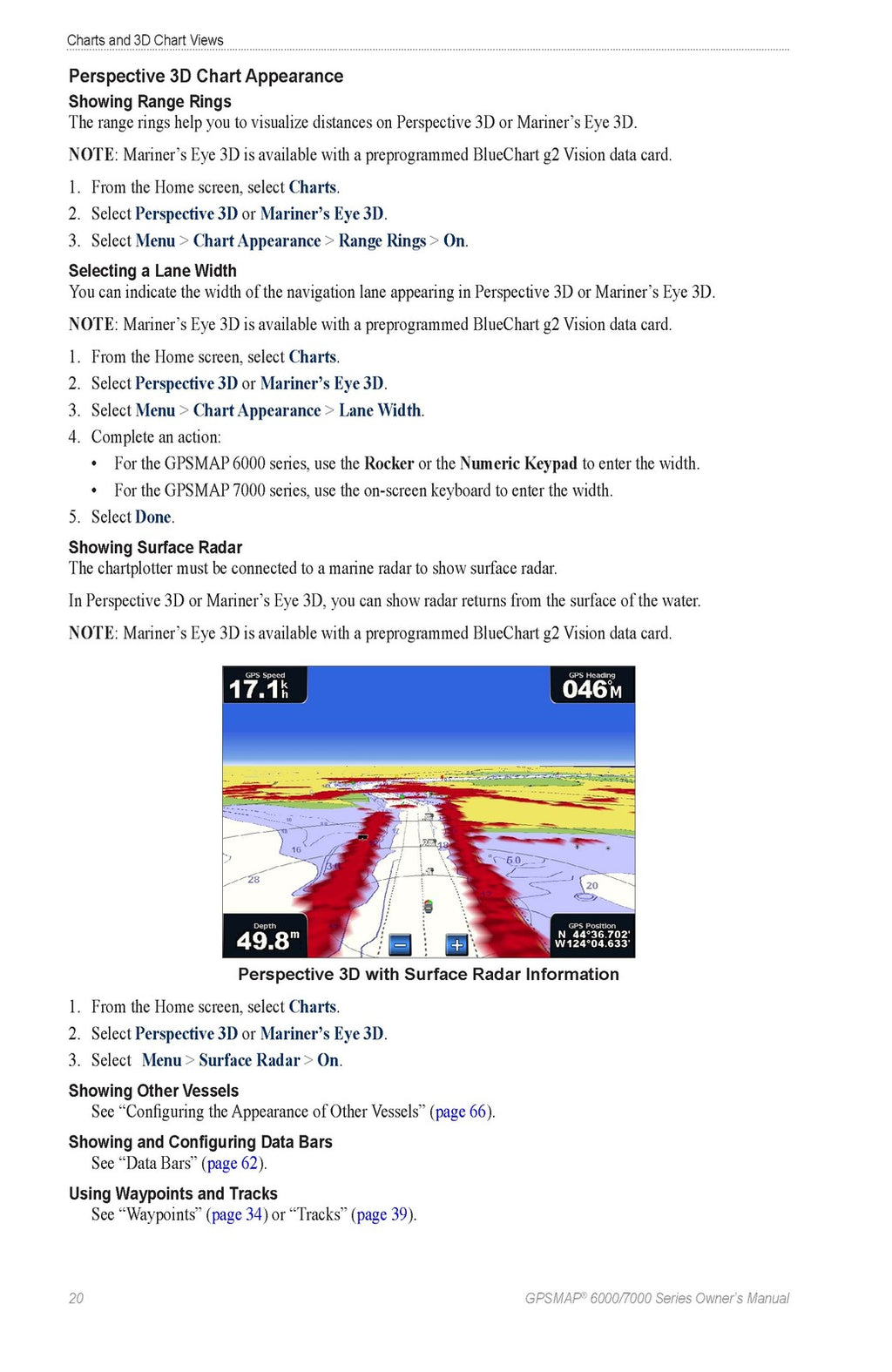 GARMIN GPSMAP 6000 7000 Series Owners Manual - STEEL WIRE BOUND - TOUGH COVERS