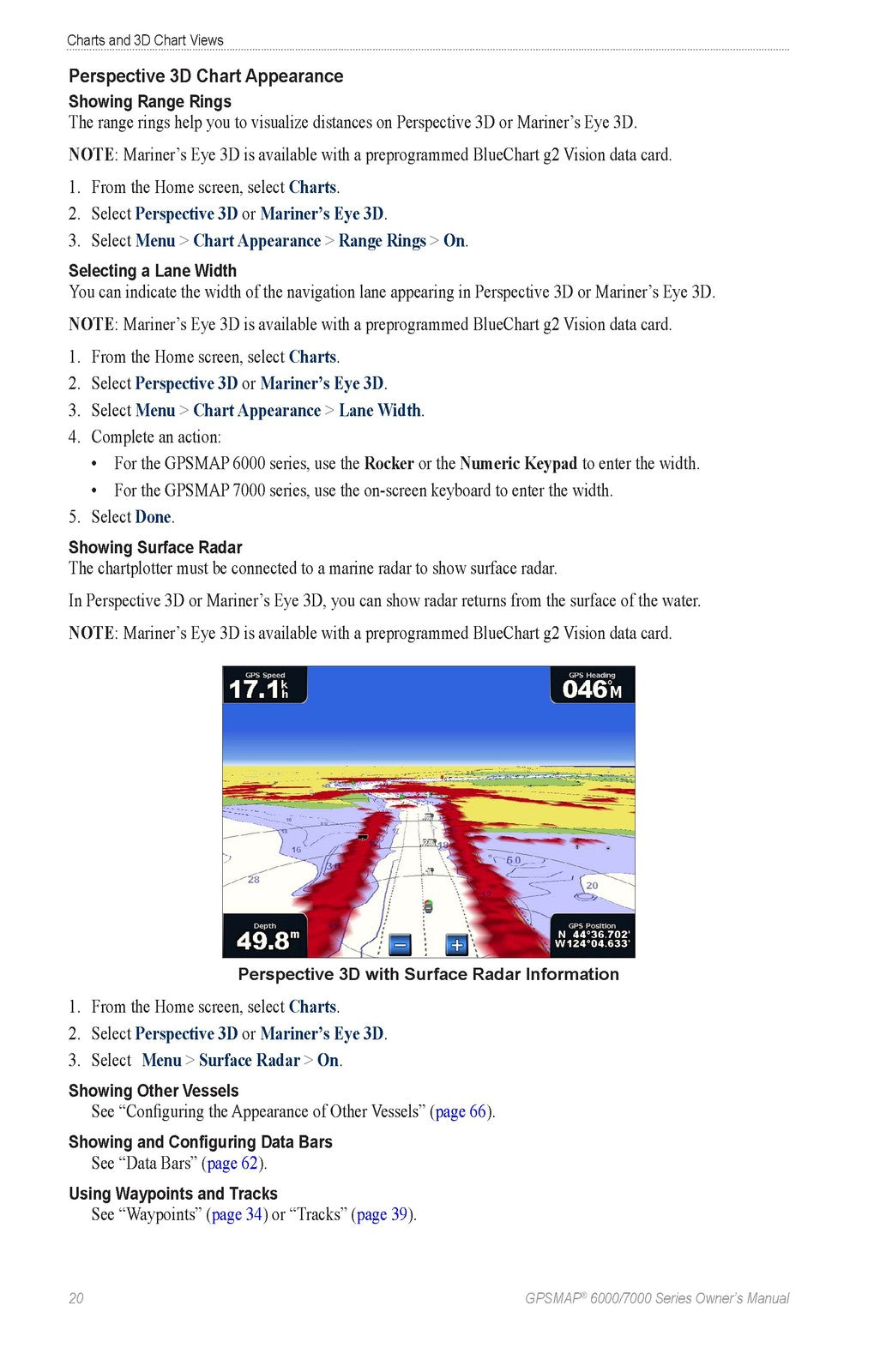 GARMIN GPSMAP 6000 7000 Series Owners Manual - STEEL WIRE BOUND - TOUGH COVERS