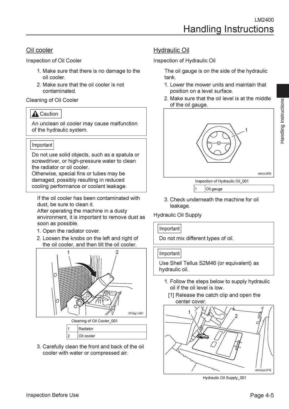BARONESS LM2400 Fairway Mower Operator Manual - STEEL WIRE BOUND - TOUGH COVERS